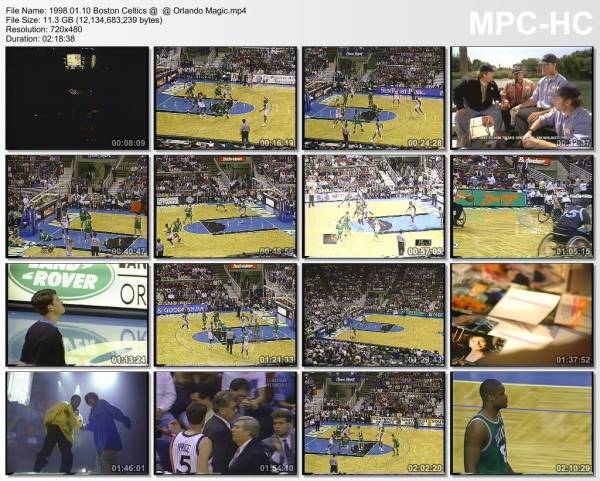 10.january 1998	Orlando - Boston   90-82