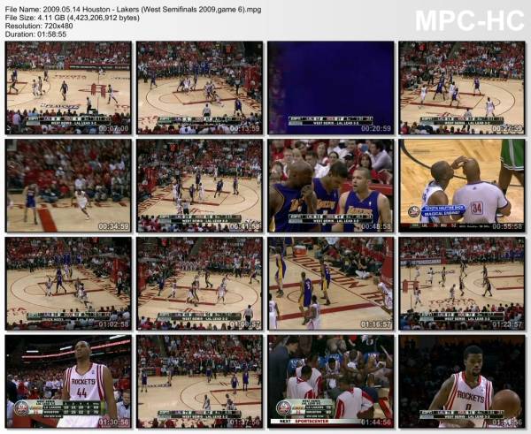 14.may 2009	Houston - Lakers (West Semifinals 2009,game 6)   95-80