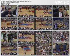 12.jun 1988	Detroit - Lakers (NBA Finals 1988,game 3)   86-99