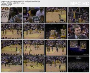 14.jun 1987	Lakers - Boston (NBA Finals 1987,game 6)   106-93
