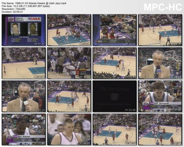 3.january 1998	Utah - Atlanta   97-82