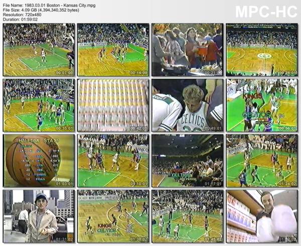 1.march 1983	Boston - Kansas City   129-111