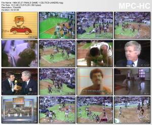 27.may 1984	Boston - Lakers (NBA Finals 1984,game 1)   109-115