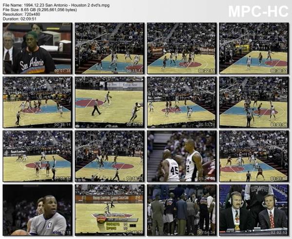 23.december 1994	San Antonio - Houston   98-96