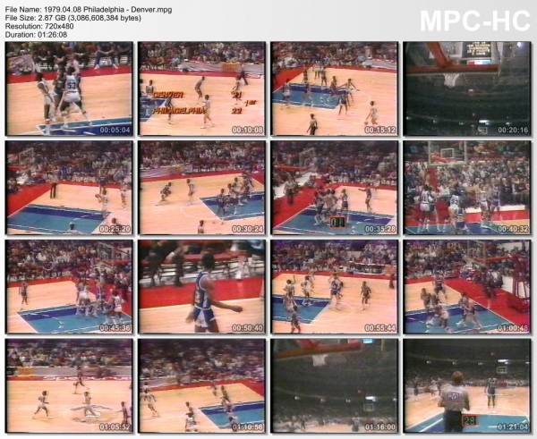 8.april 1979	Philadelphia - Denver   112-111