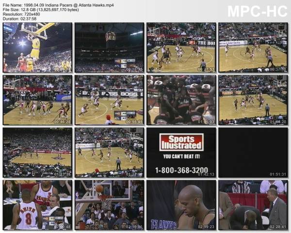 9.april 1998	Atlanta - Indiana   102-105 (OT)