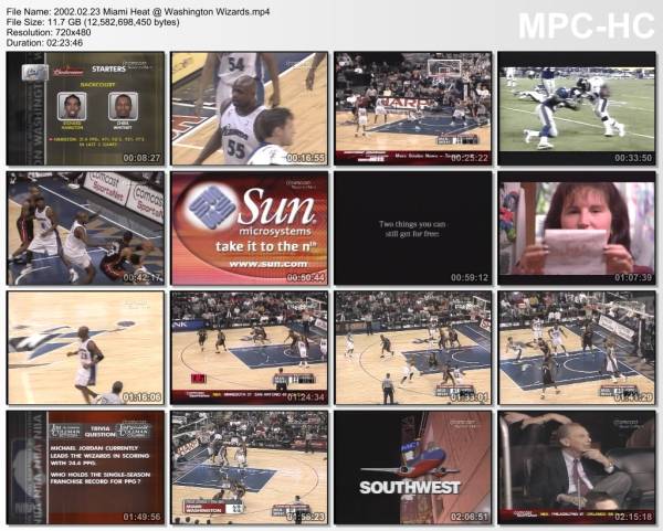 23.february 2002	Washington - Miami   95-97