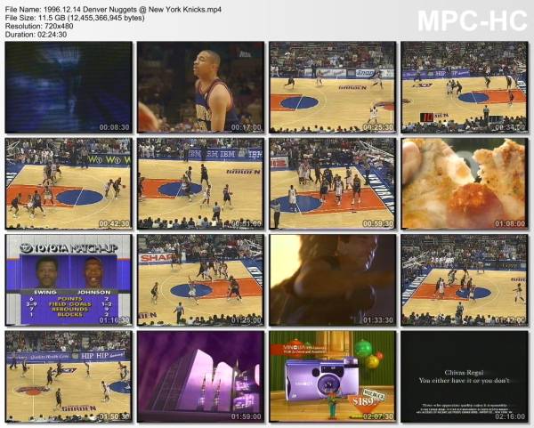14.december 1996	New York - Denver   89-82