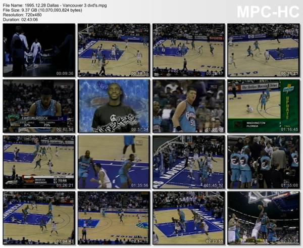 28.december 1995	Dallas - Vancouver   103-101 (2OT)