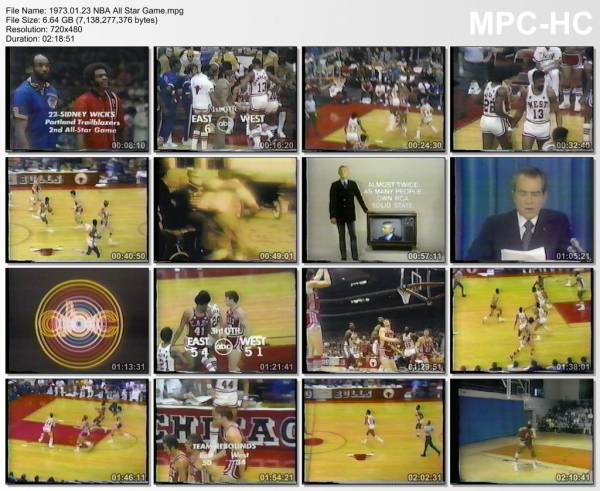23.january 1973	NBA All Star Game   104-84 (East won)