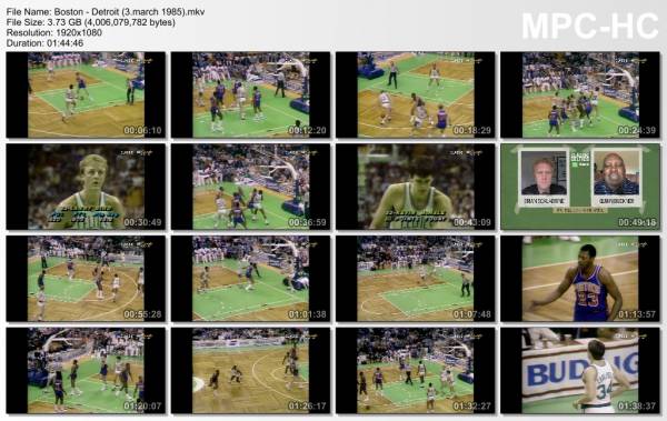 3.march 1985	Boston - Detroit   138-129