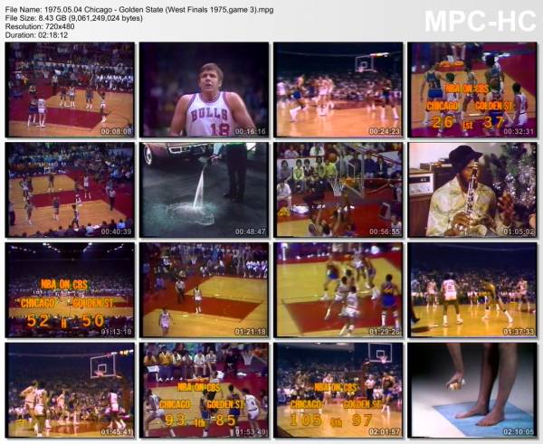 4.may 1975	Chicago - Golden State (West Finals 1975,game 3)   108-101
