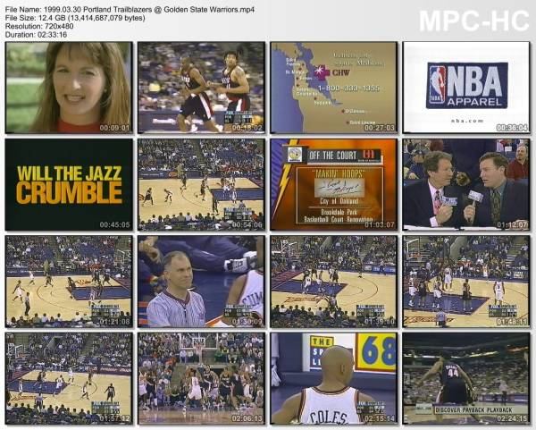 30.march 1999	Golden State - Portland   93-90
