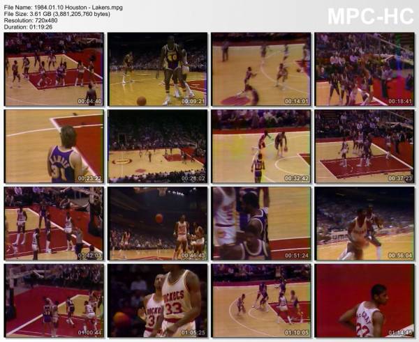 10.january 1984	Houston - Lakers   132-136 (OT)