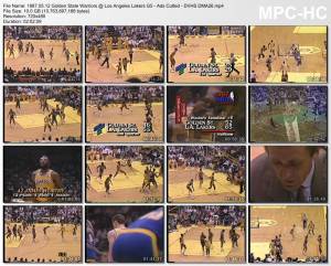 12.may 1987 Lakers - Golden State (West Semifinals 1987,game 5) 118-106