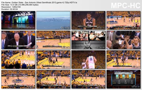 12.may 2013	Golden State - San Antonio (West Semifinals 2013,game 4)   97-87 (OT)