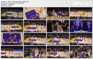 5.november 2025	Lakers - San Antonio   118-116
