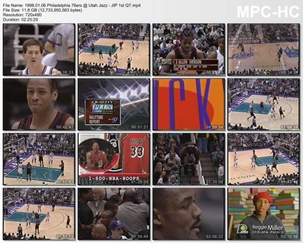 6.january 1998	Utah - Philadelphia   98-95 (OT)