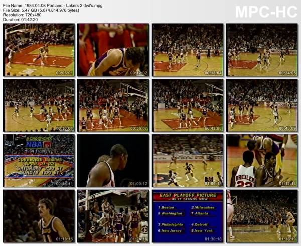 8.april 1984	Portland - Lakers   113-119