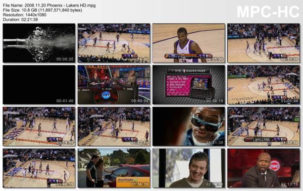 20.november 2008	Phoenix - Lakers   92-105