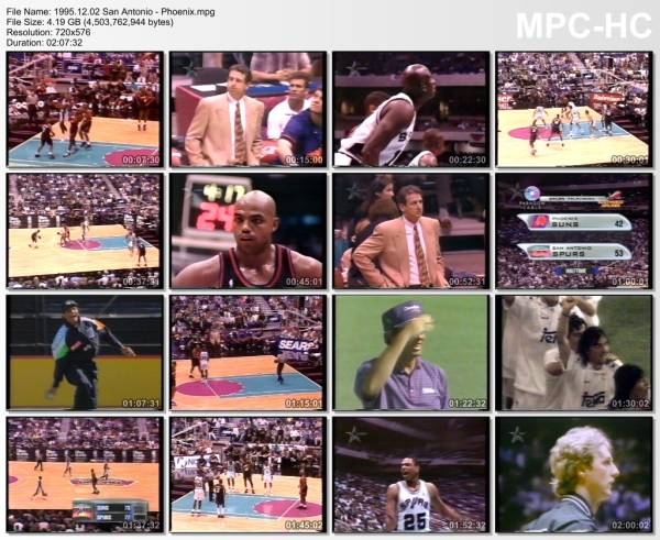 2.december 1995	San Antonio - Phoenix   101-93