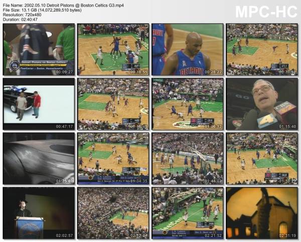 10.may 2002	Boston - Detroit (East Semifinals 2002,game 3)   66-64