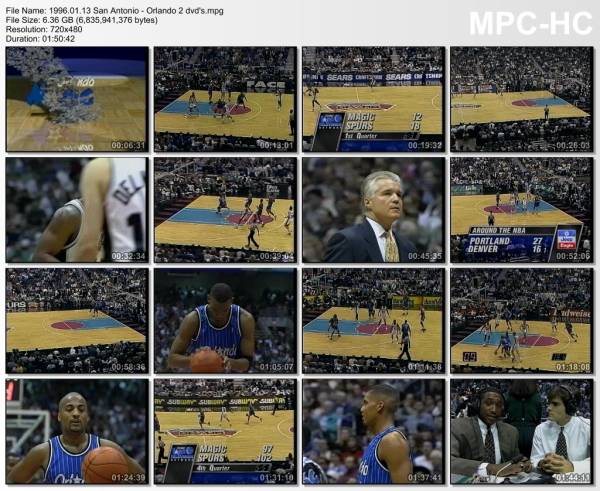 13.january 1996	San Antonio - Orlando   106-105