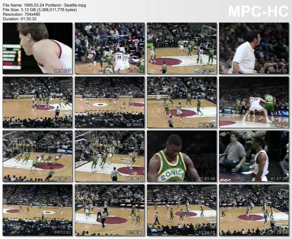 24.march 1995	Portland - Seattle   118-122