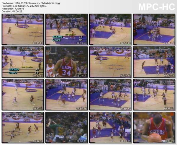 19.march 1985	Cleveland - Philadelphia   116-89