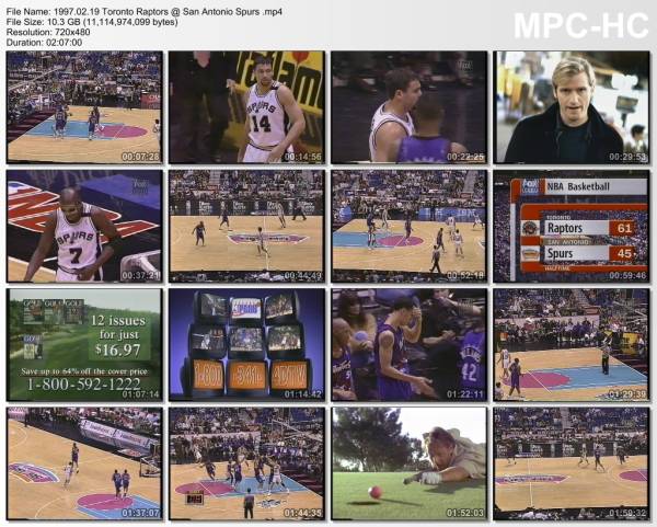 19.february 1997	San Antonio - Toronto   92-125