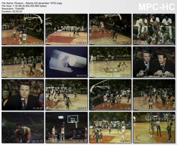 25.december 1970	Phoenix - Atlanta   127-115