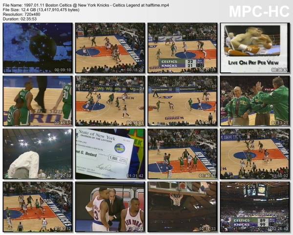 11.january 1997	New York - Boston   112-99