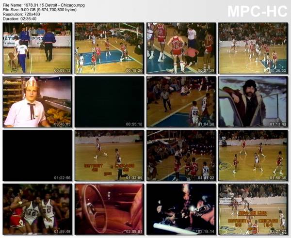 15.january 1978	Detroit - Chicago   101-107