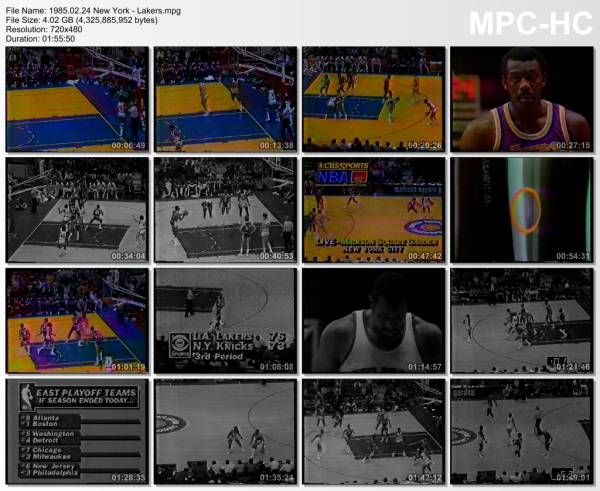 24.february 1985	New York - Lakers   114-119