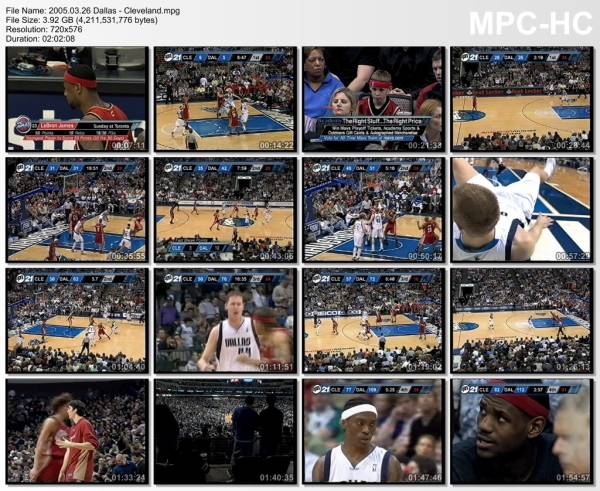26.march 2005	Dallas - Cleveland   117-86