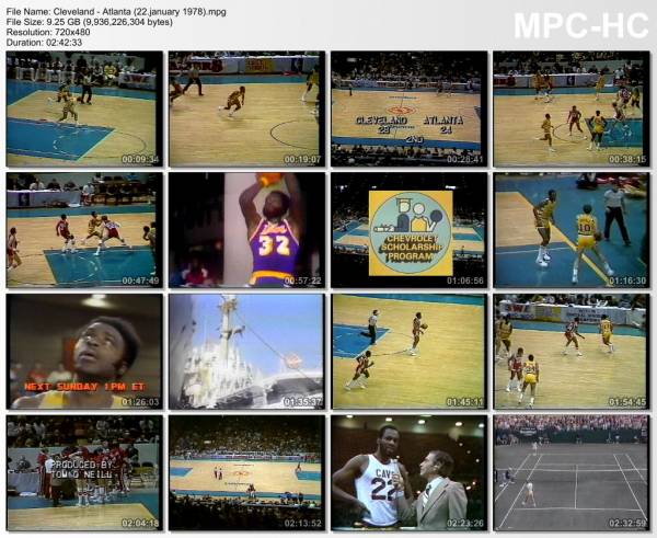 22.january 1978	Cleveland - Atlanta   93-89